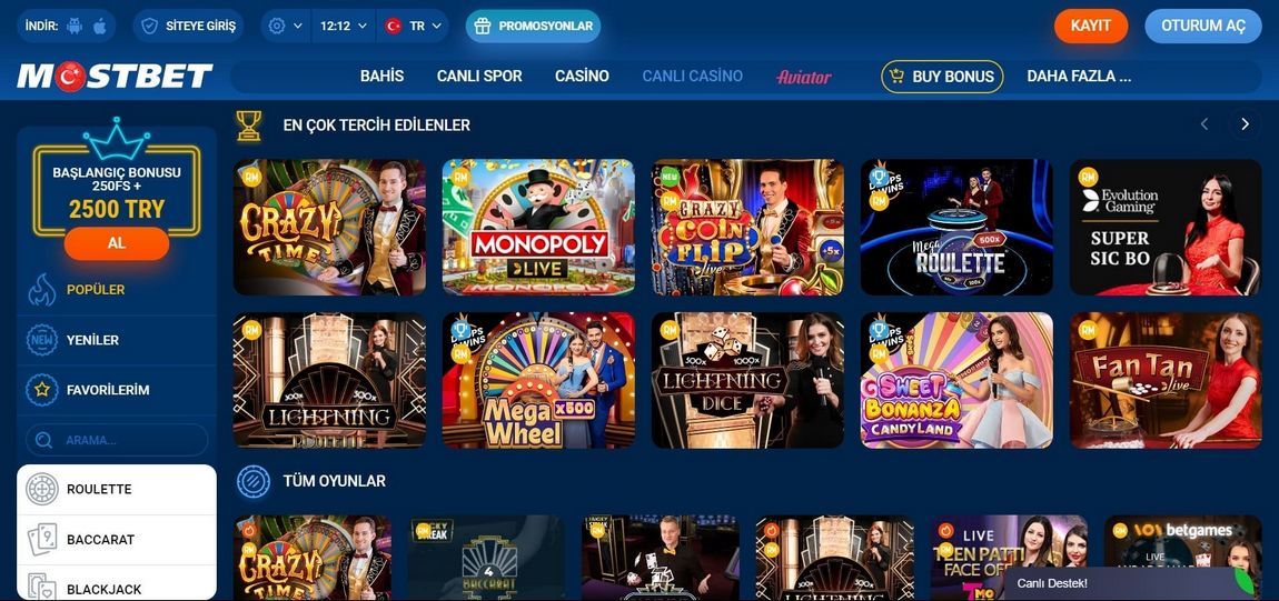 Avaliação da aplicação Mostbet